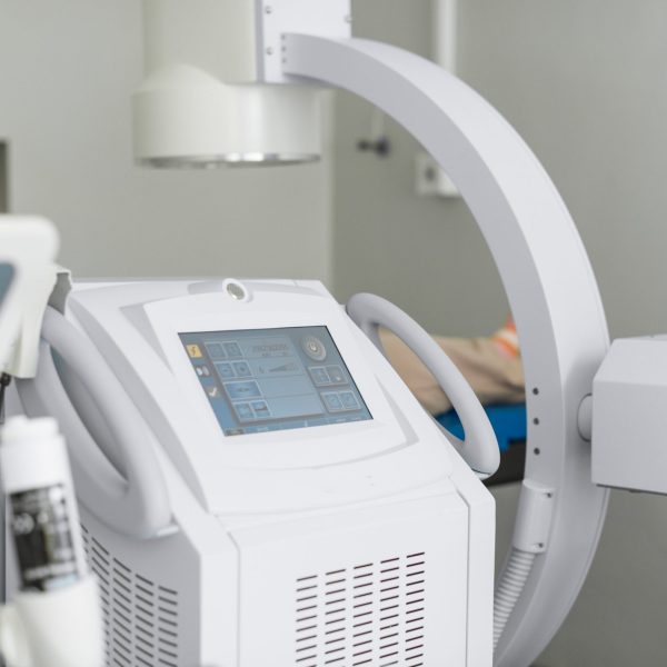 Urological,Device,For,Remote,Lithotripsy,In,The,Operating,Room,,Patient